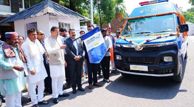 Doon News…चारधाम व आदि कैलाश के लिए एम्बुलेंस रवाना |Click कर पढ़िये पूरी News