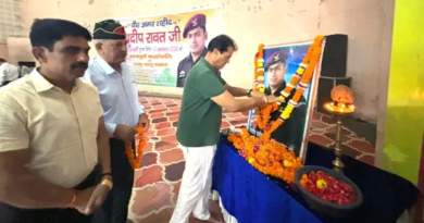 Uttarakhand News…शहीद प्रदीप रावत के नाम पर होगा अपर गंगा नगर का नाम |Click कर पढ़िये पूरी News